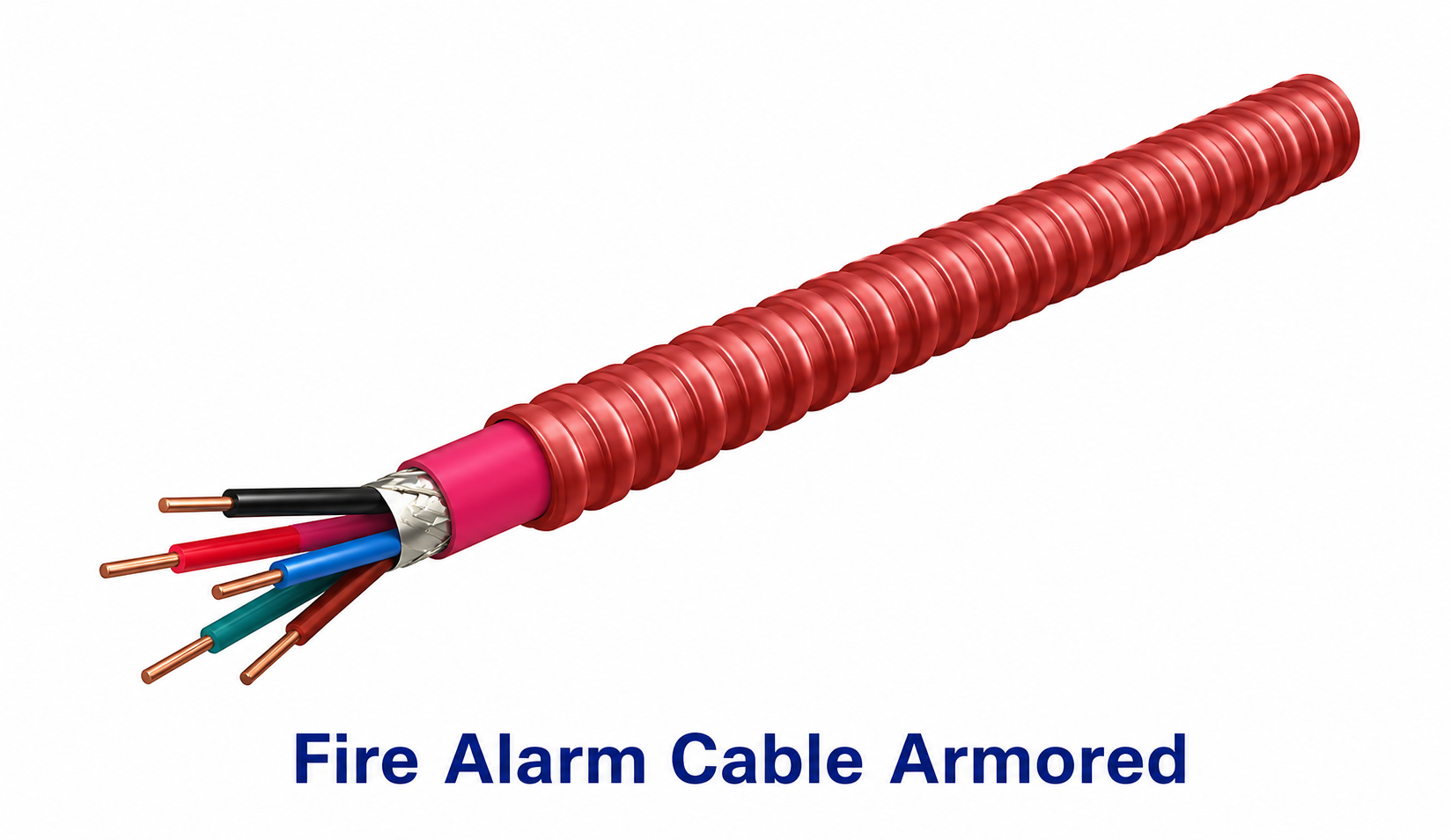 Armored Fire Alarm Cable
