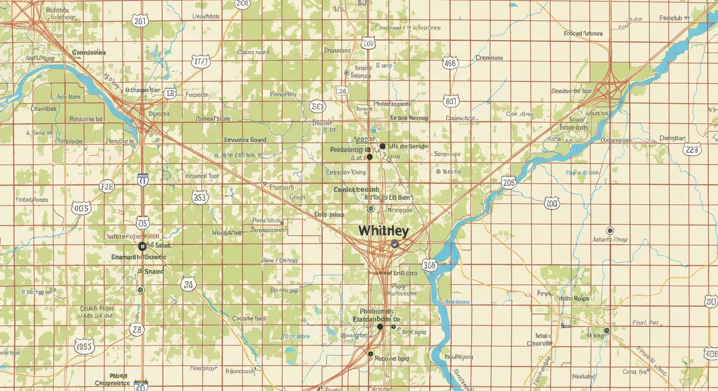 Map of Clark County Nevada