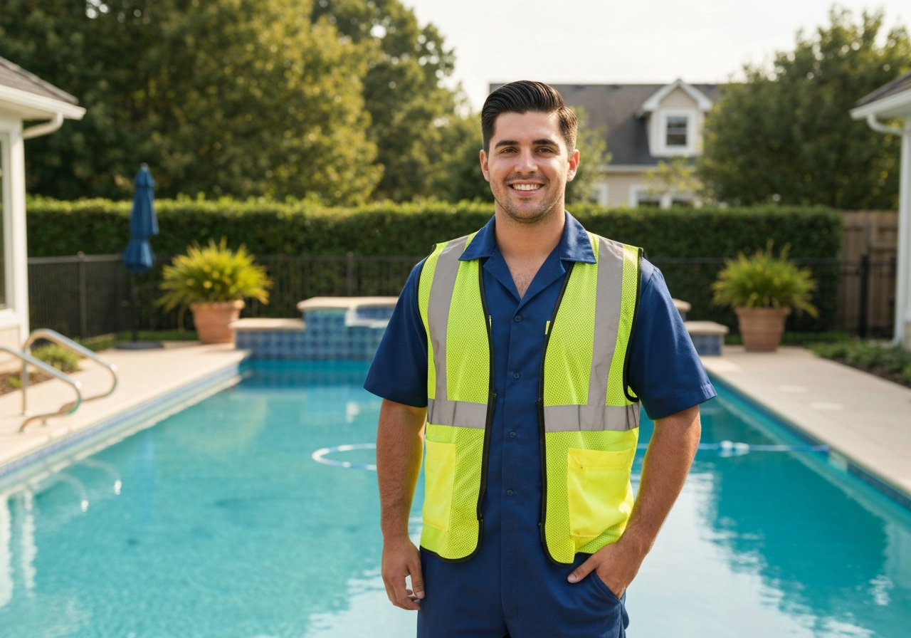 Friendly pool cleaning carson city technician