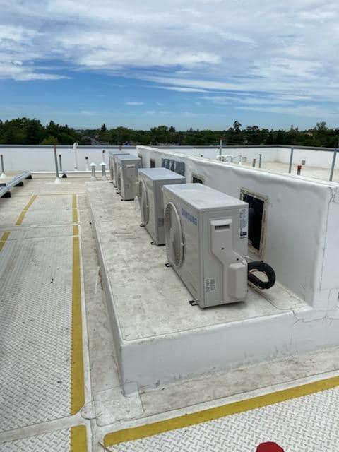 Commercial HVAC Roof units