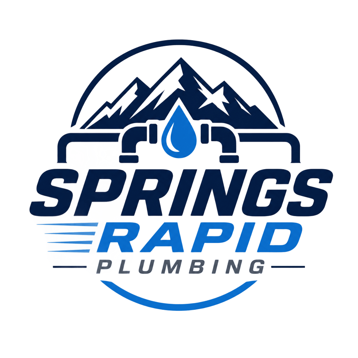 Springs Rapid Plumbing Logo