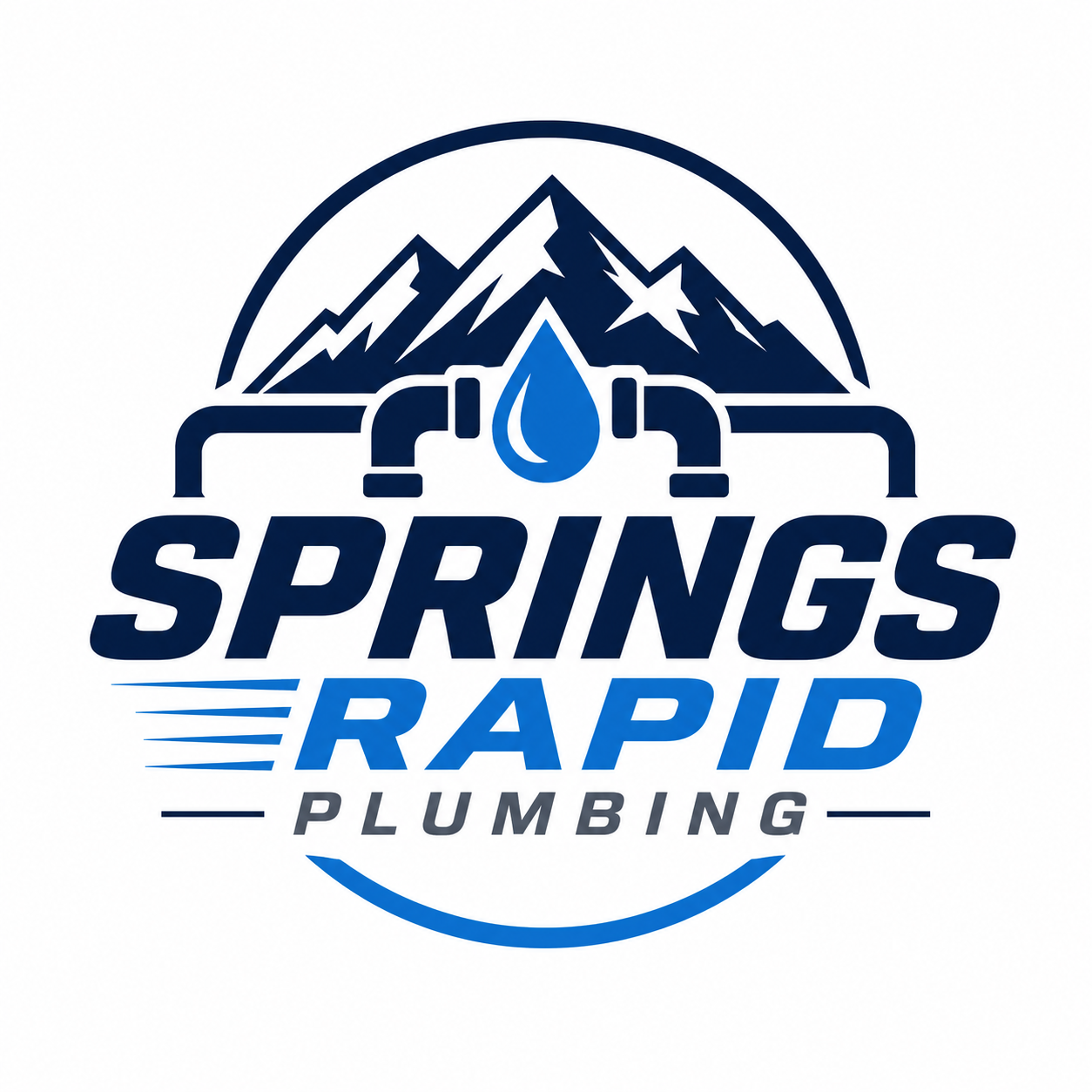 Springs Rapid Plumbing Logo