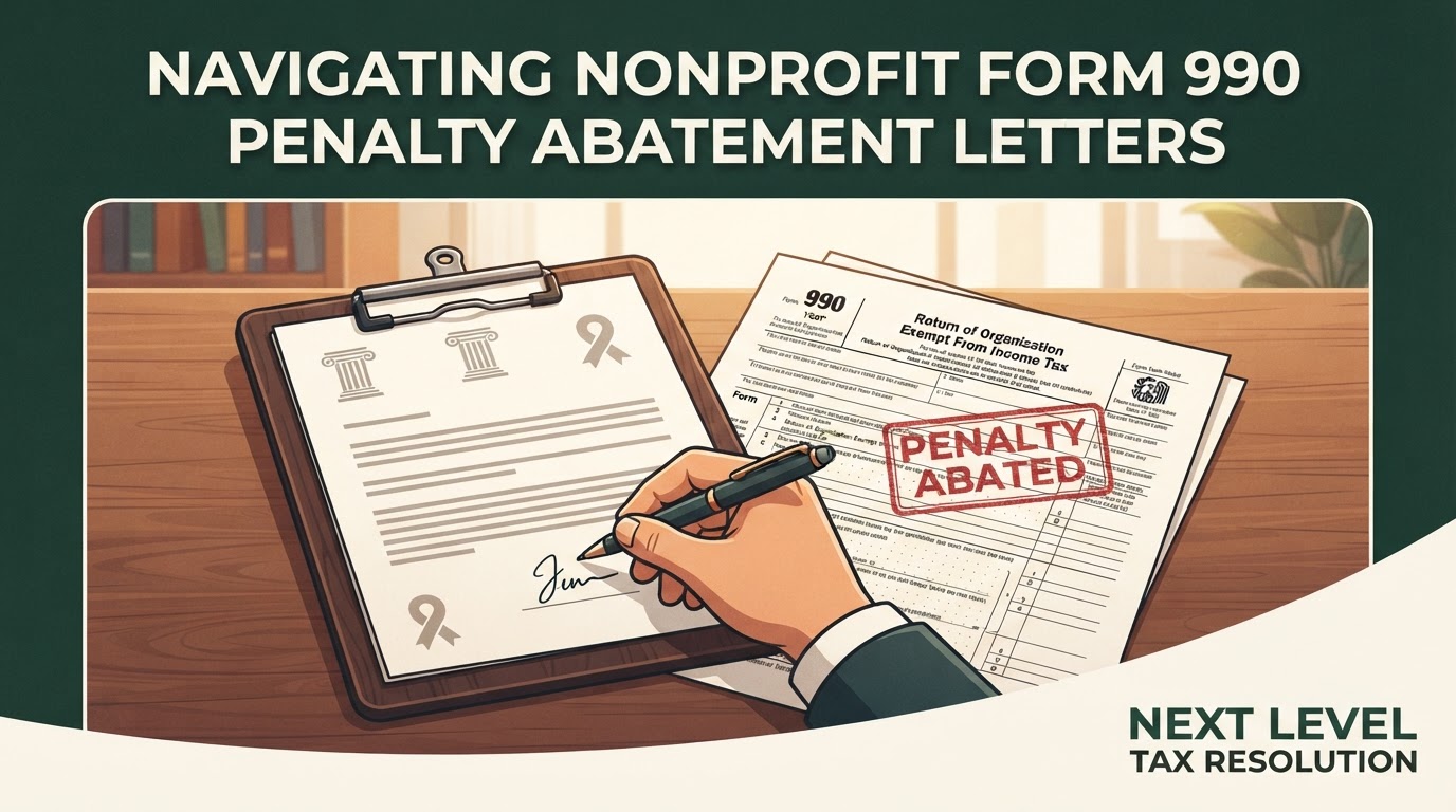 How Nonprofits Can Write a Winning 990 Penalty Abatement Letter