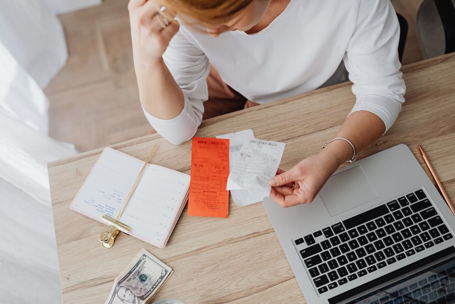 Taxpayer reviewing IRS payment plan options and application documents