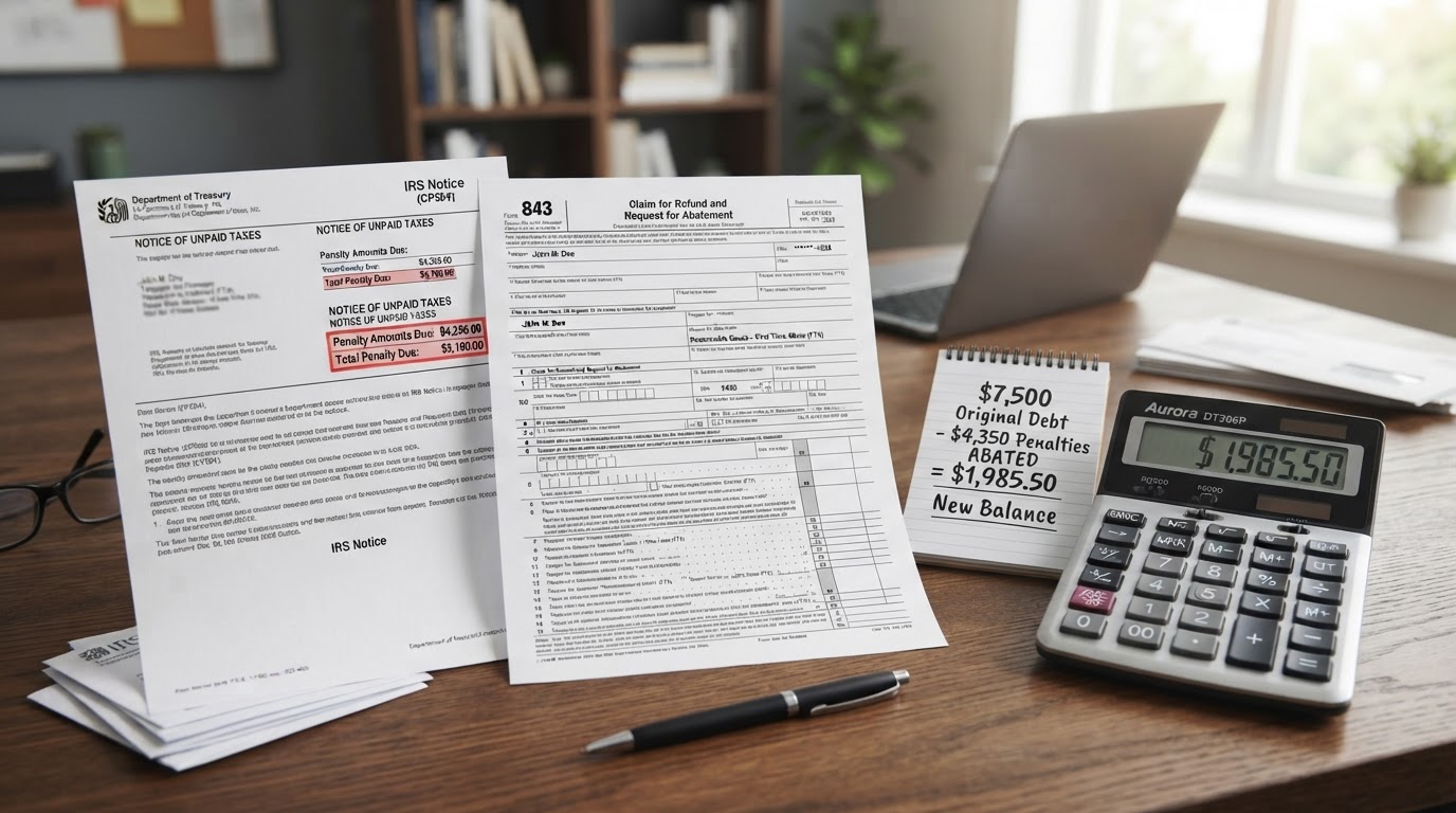 Penalty Abatement: Reduce or Remove IRS Tax Penalties Legally