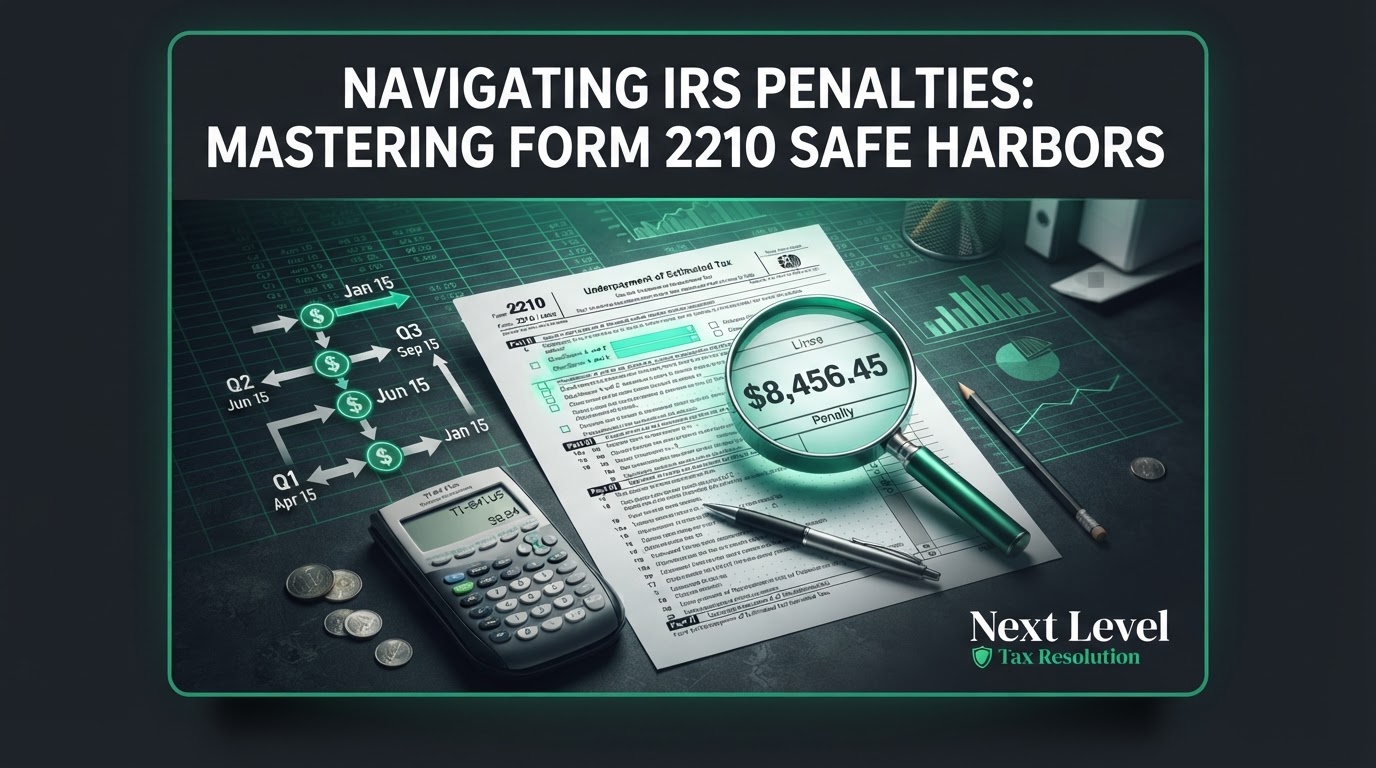 Can You Qualify for Estimated Tax Penalty Relief?