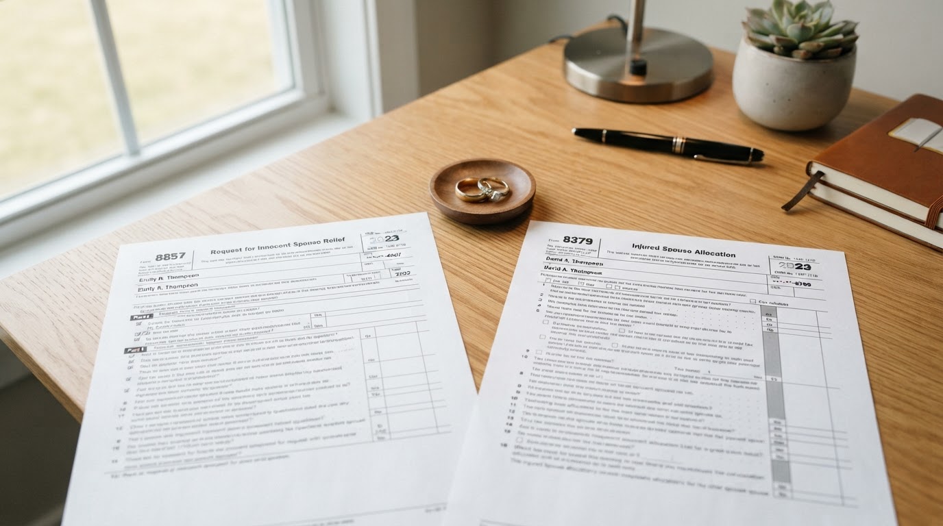 Innocent Spouse Relief vs. Injured Spouse Allocation: Which One Applies to You?