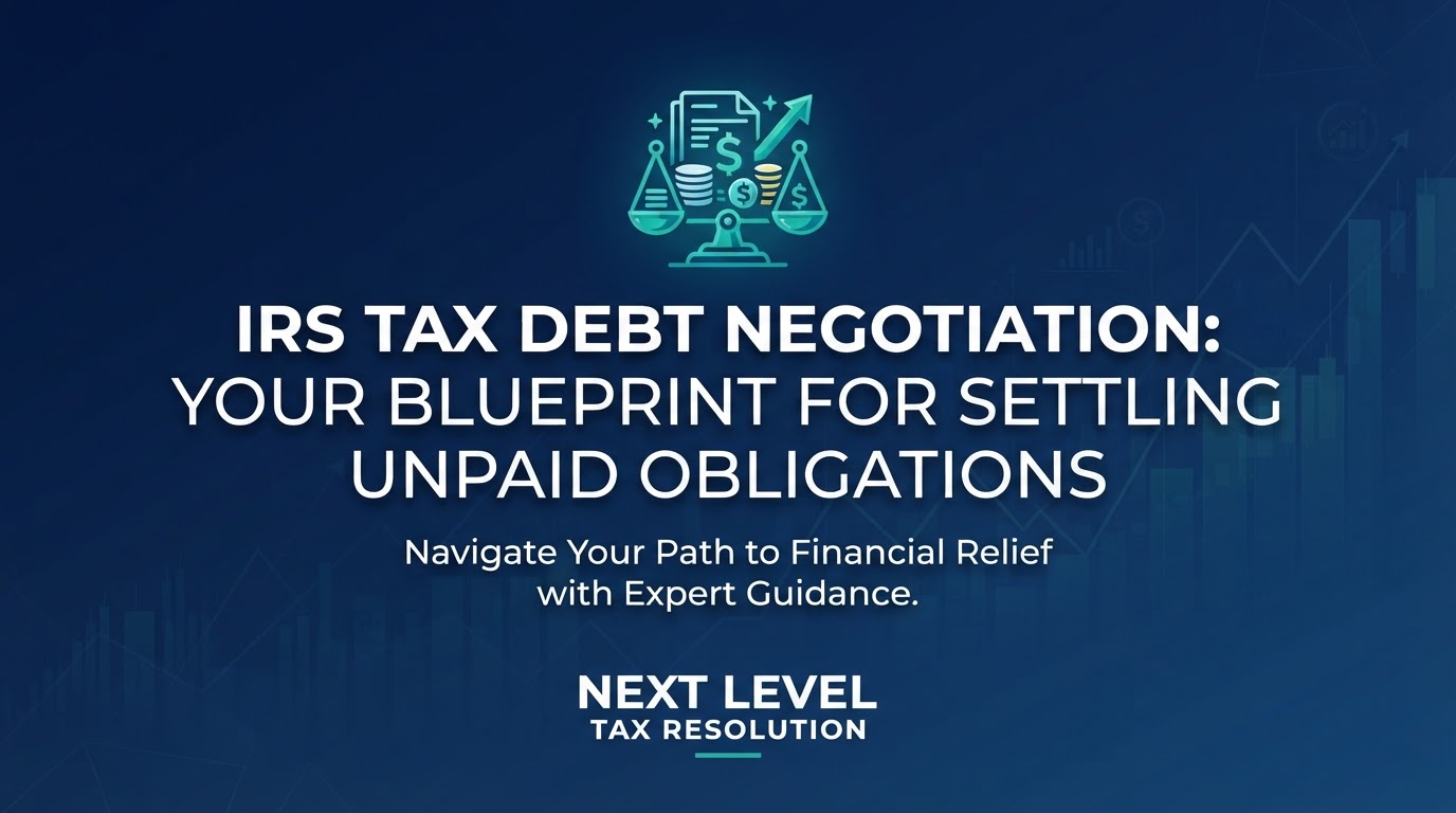IRS Tax Debt Negotiation: Your Blueprint for Settling Unpaid Obligations