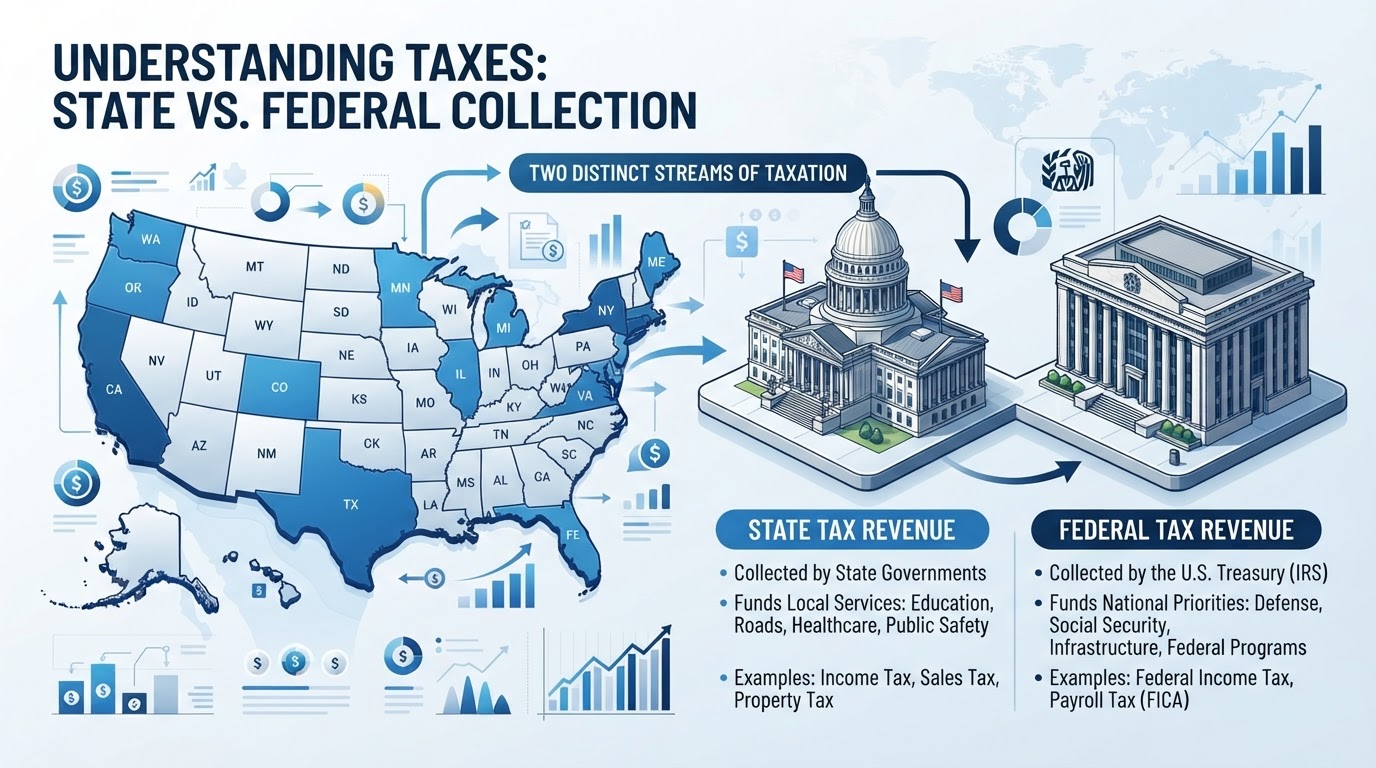 State Tax Revenue Departments Move Faster Than the IRS: Here's Why