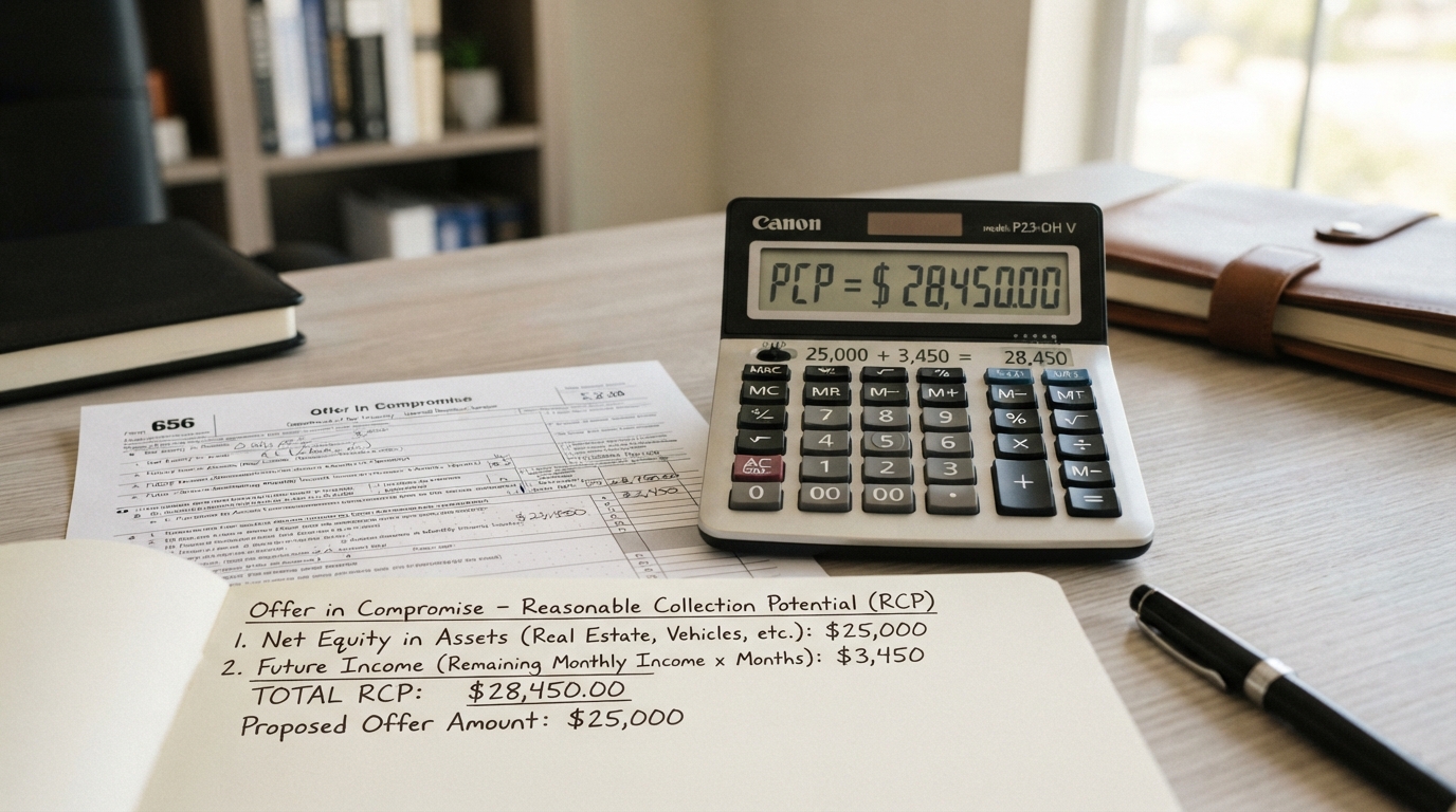 How the IRS Calculates an Offer in Compromise Settlement (And Why Ads Lie)