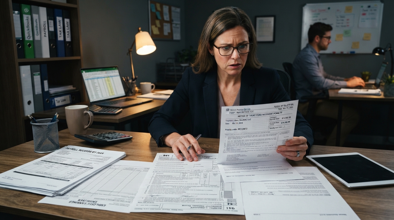 Payroll Tax Debt & Trust Fund Recovery Penalty: Protecting Small Business Owners