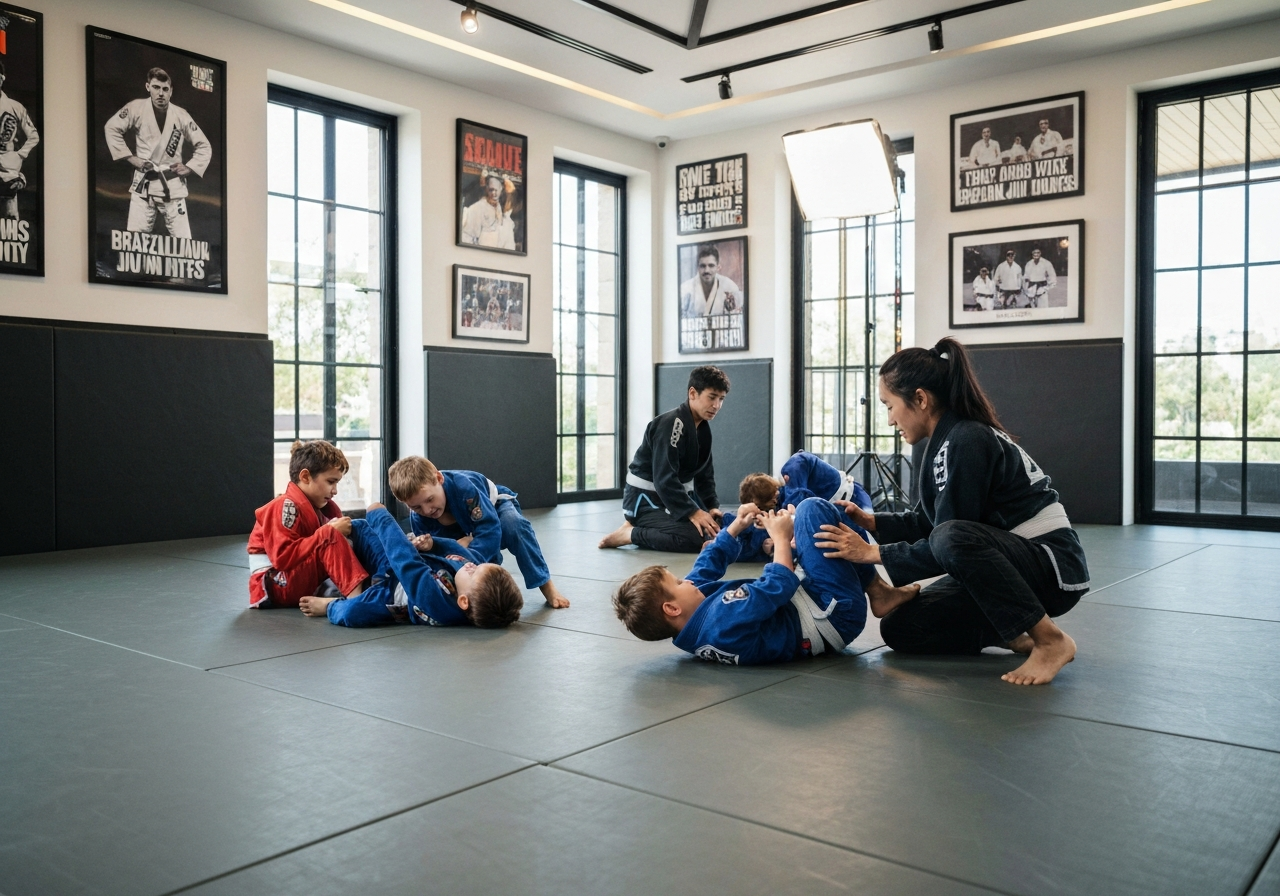 Kids Boxing Kirkland Caio Terra Academy — youth striking and footwork drills