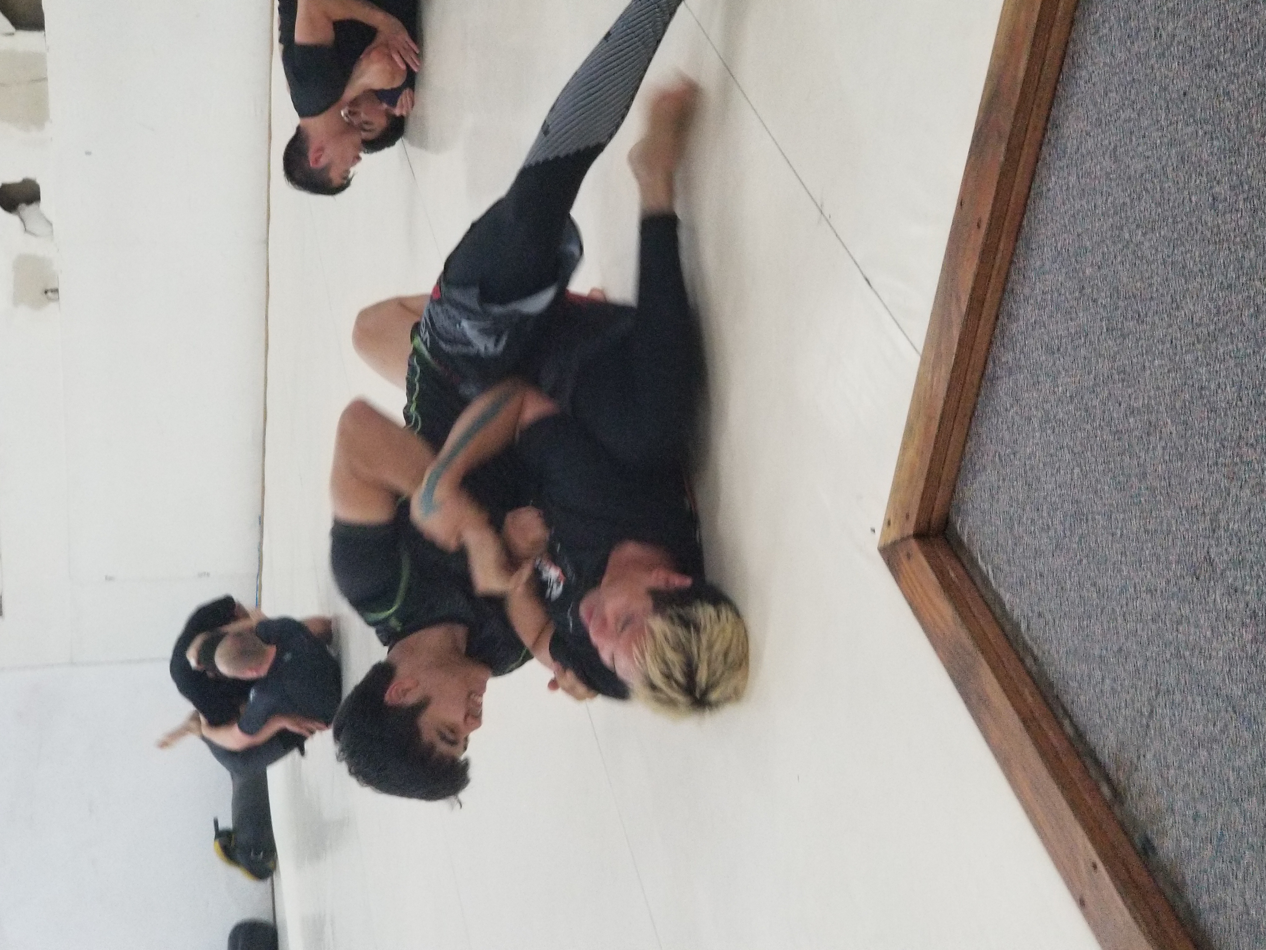 Adult BJJ grappling Kirkland Caio Terra Academy — live rolling on the mats