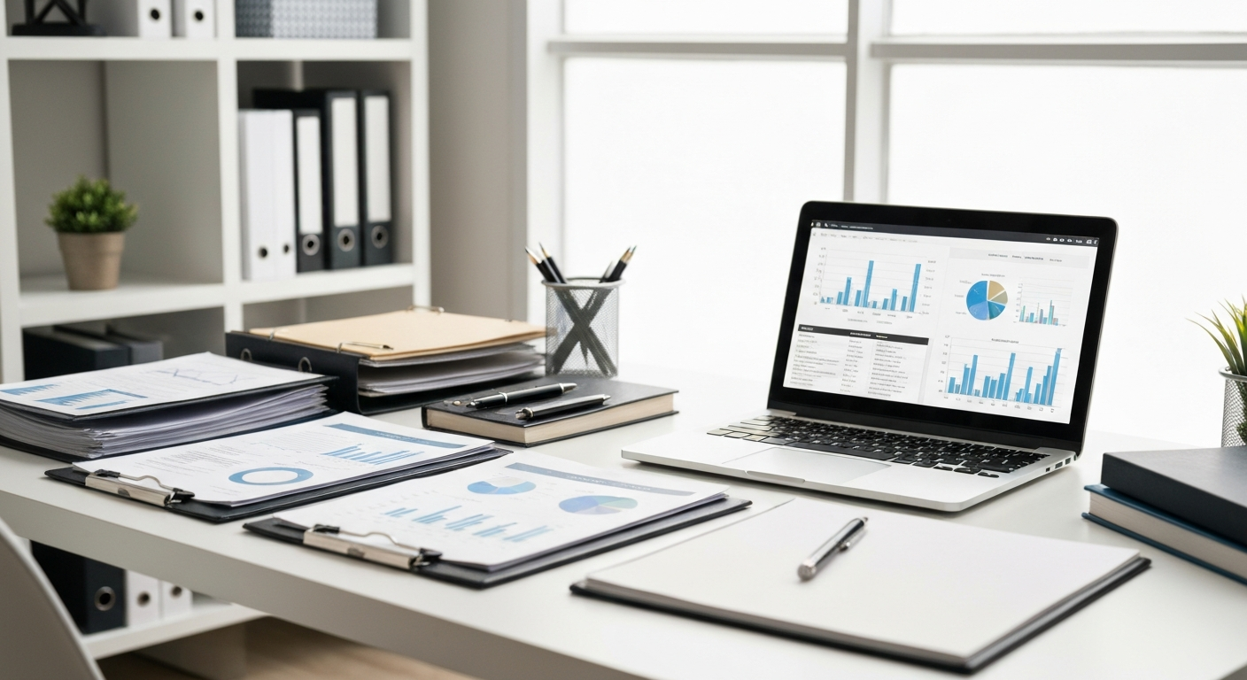 Accounting workspace