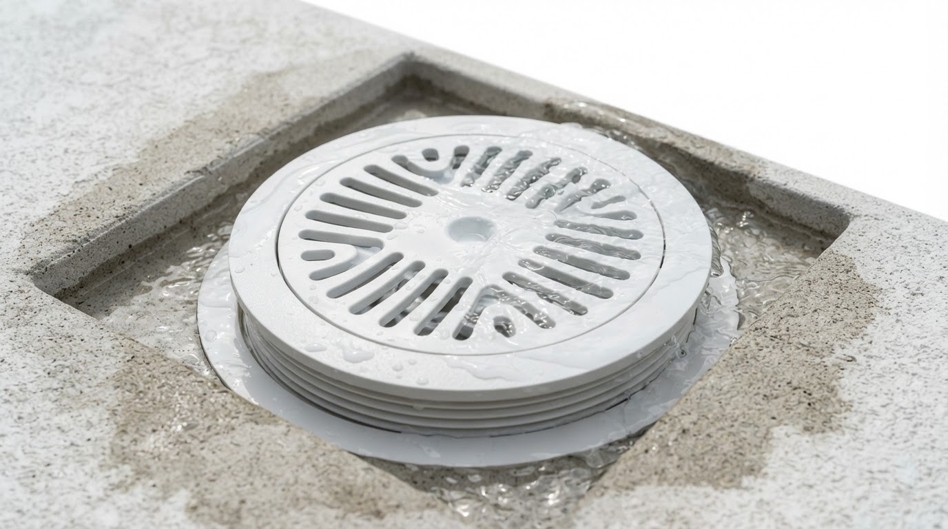 Keep Drains Flowing Smoothly with a Durable 6″ Threaded Pool and Utility Drain Strainer