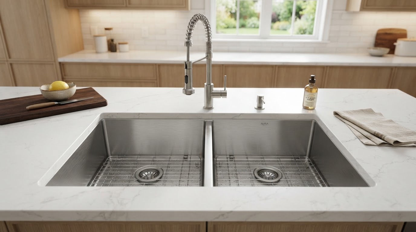 The Everyday Convenience of a Stainless Steel Double Bowl Sink