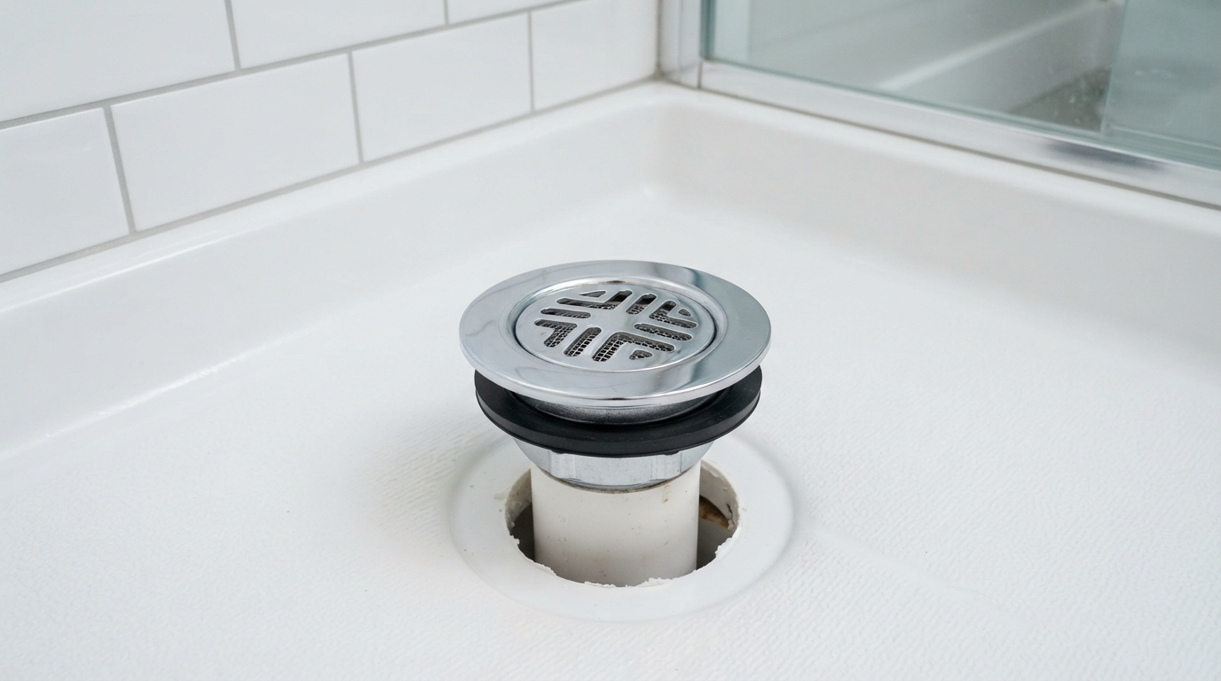 Shower Installations Made Simple with a Fiberglass No-Caulk Drain