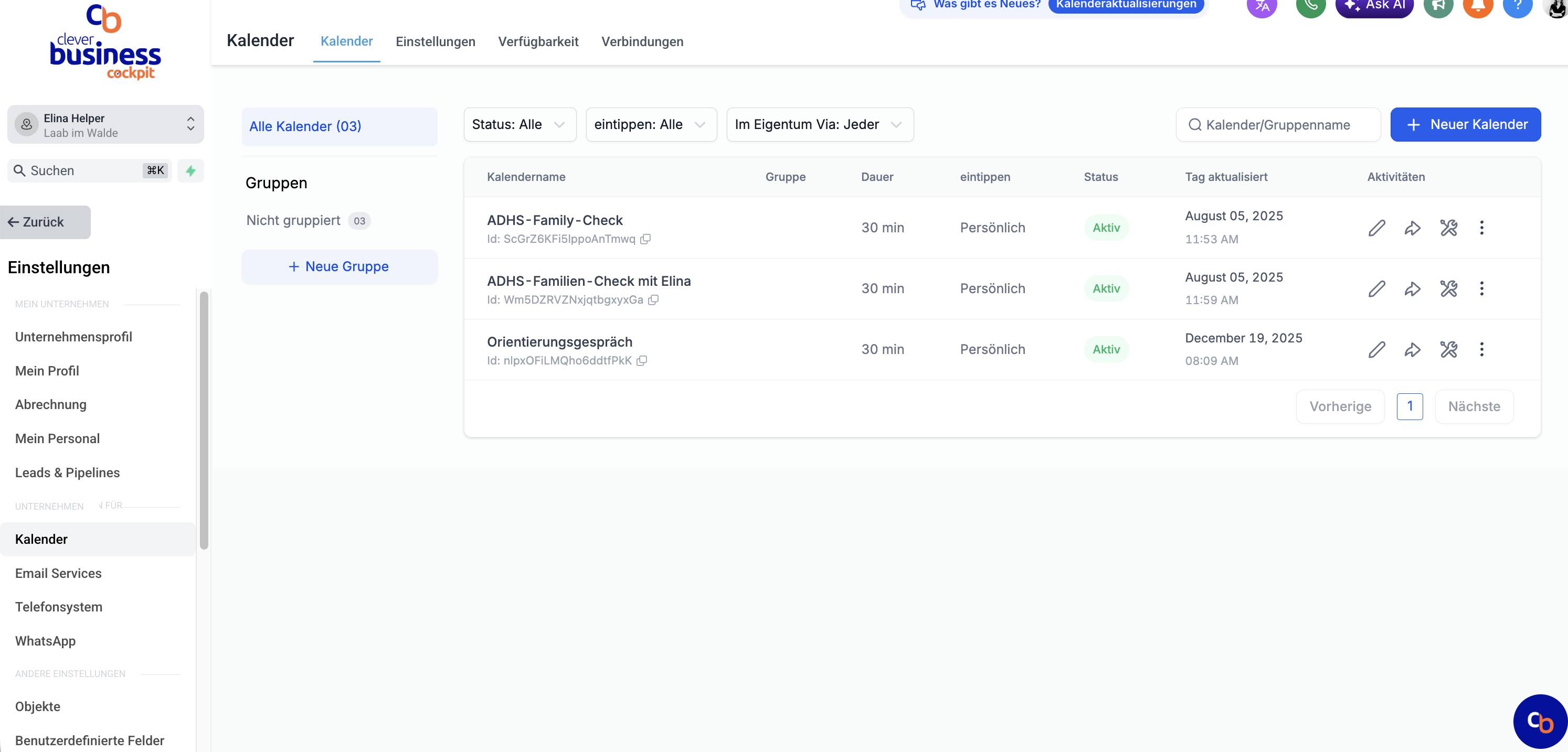 Online-Terminbuchung
