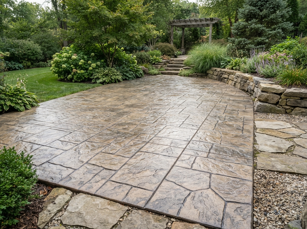 Stamped Concrete Patio