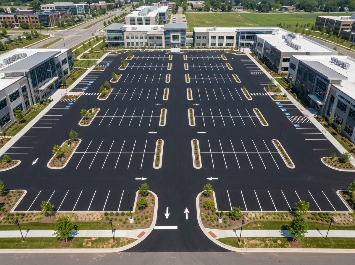 Commercial Parking Lot
