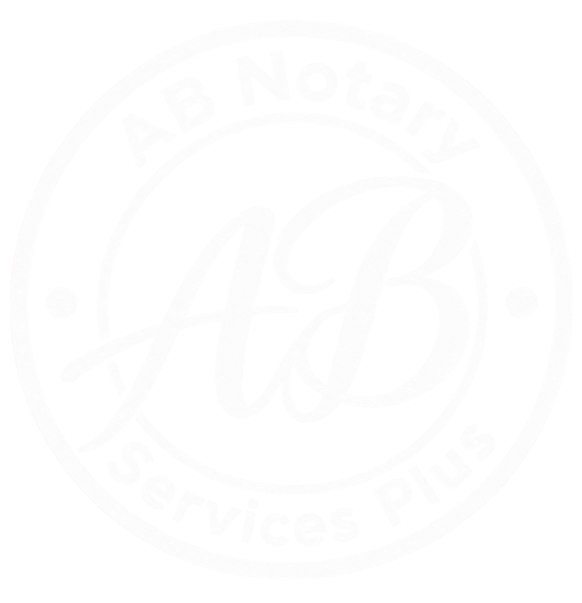 AB Notary Services Plus Logo