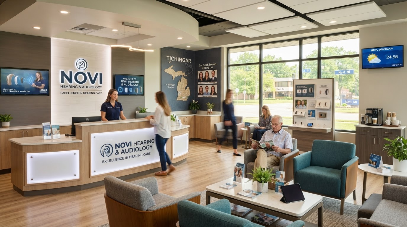 Miracle-Ear Novi Clinic Interior & Front