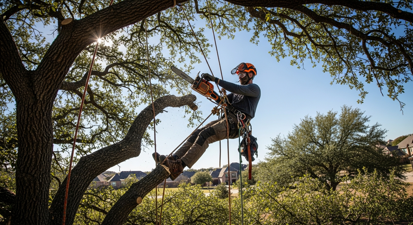 Professional tree removal in Celina TX
