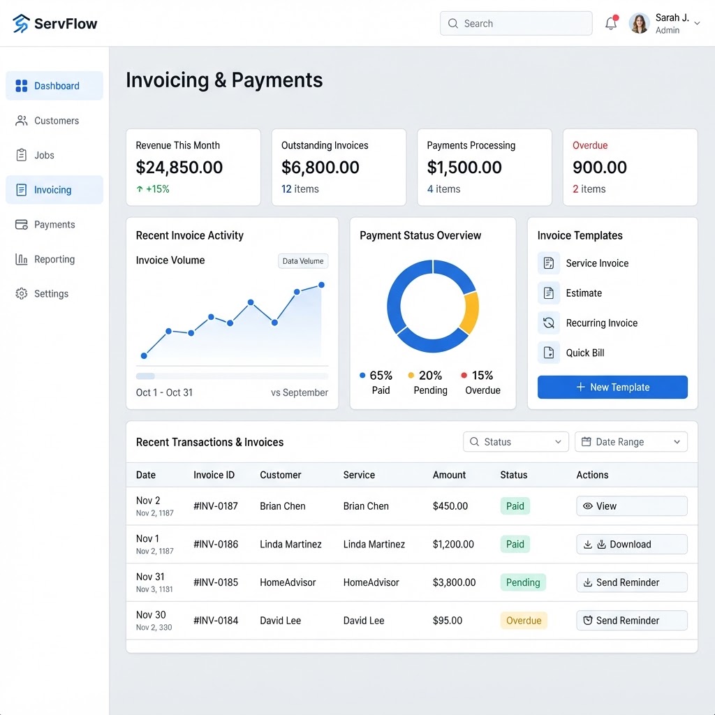 Invoicing & Payments