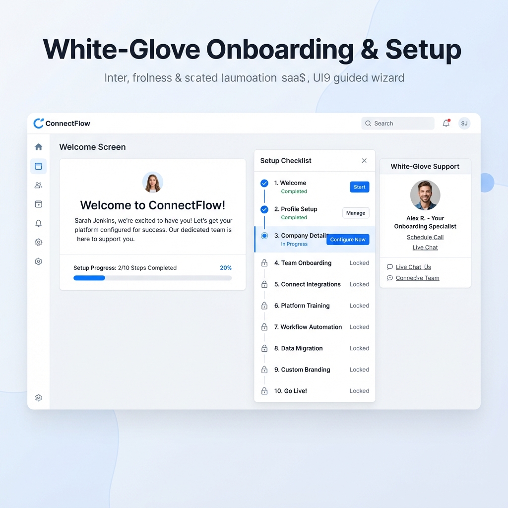 White-Glove Onboarding