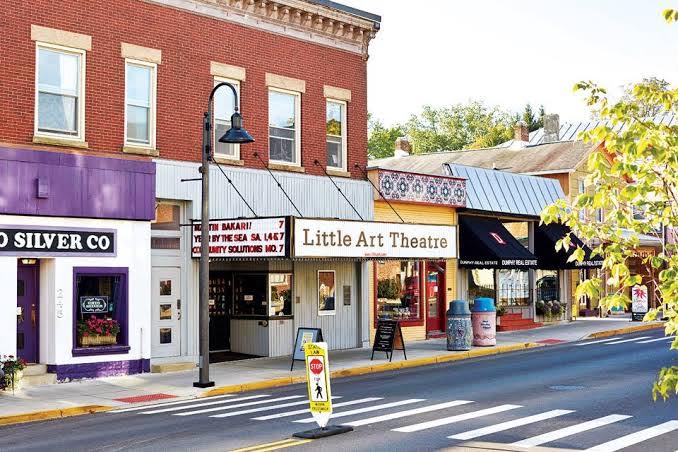 Historic Little Art Theatre on Dayton Street