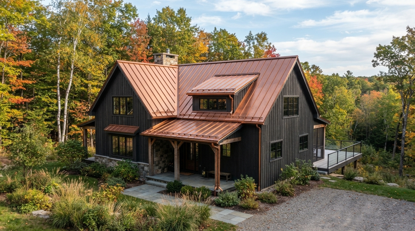 Standing Seam Metal Roof Installation