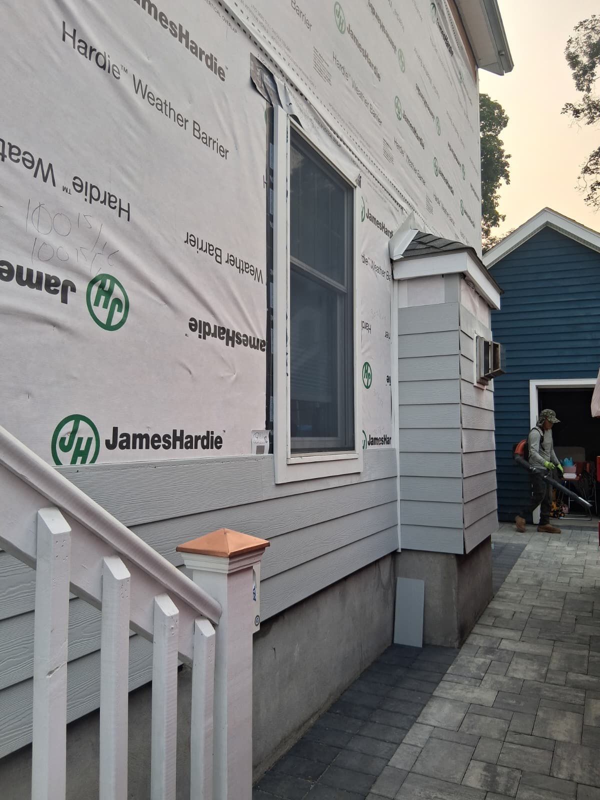 James Hardie Fiber Cement Siding Installation