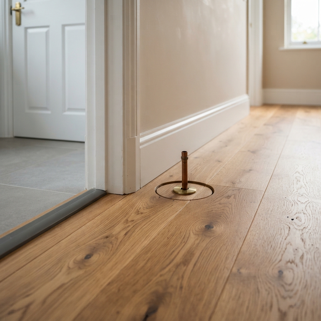 Plinthes et finitions de parquet soignées à Arlon