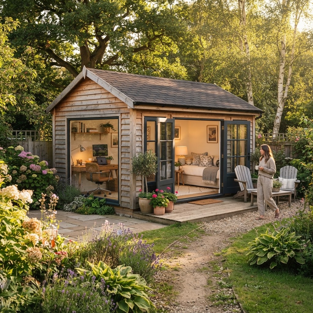 Chalet multi-usage, bureau ou chambre d'amis en province de Luxembourg