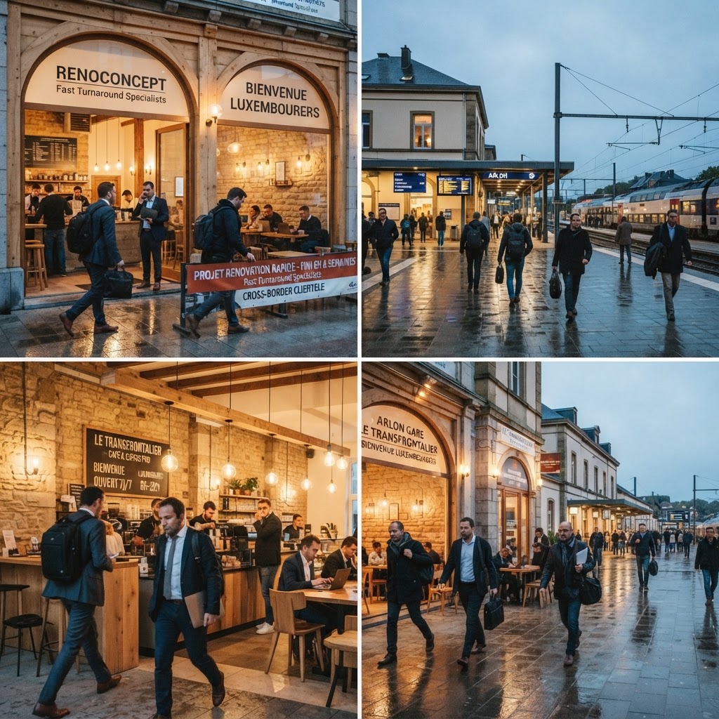 Rénovation pour clientèle frontalière à Arlon
