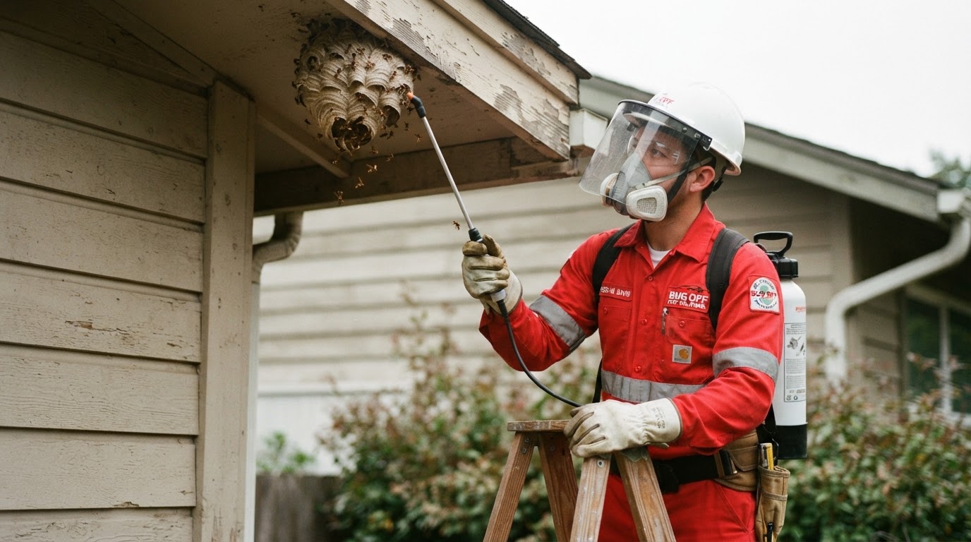 How to remove a wasp nest safely in Sydney