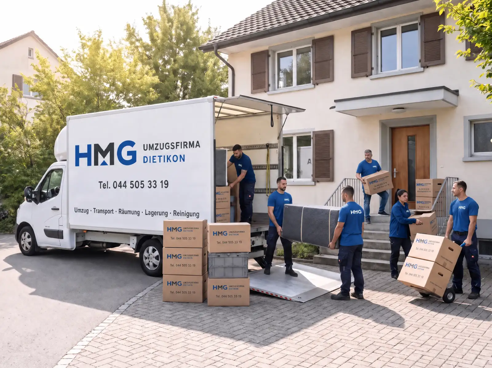 HMG Umzugsfirma Dietikon Team