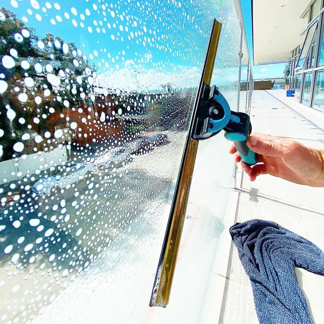 Window cleaning background