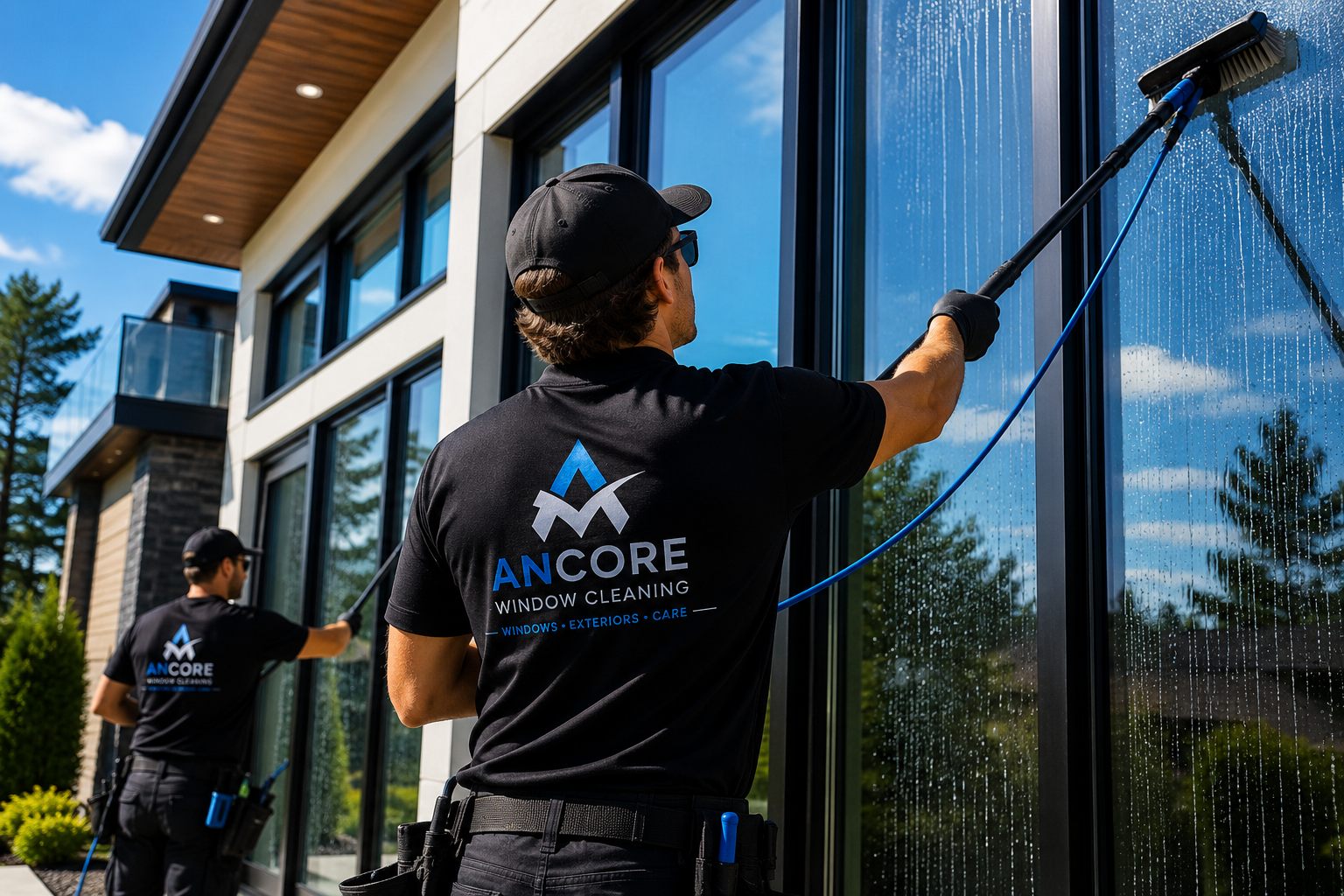 Premium residential window cleaning