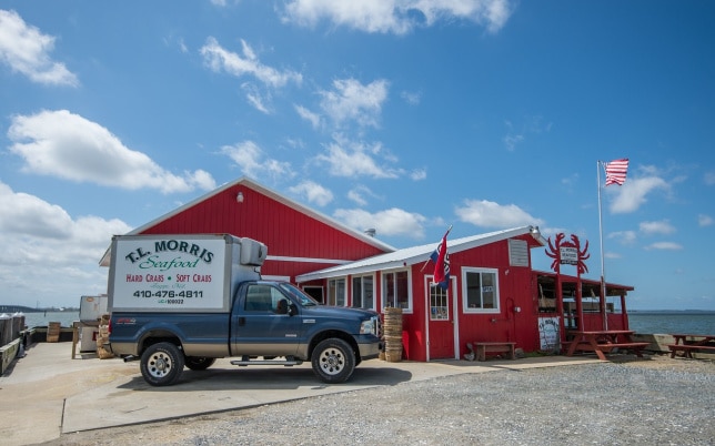TL Morris Seafood Crab Shack Building
