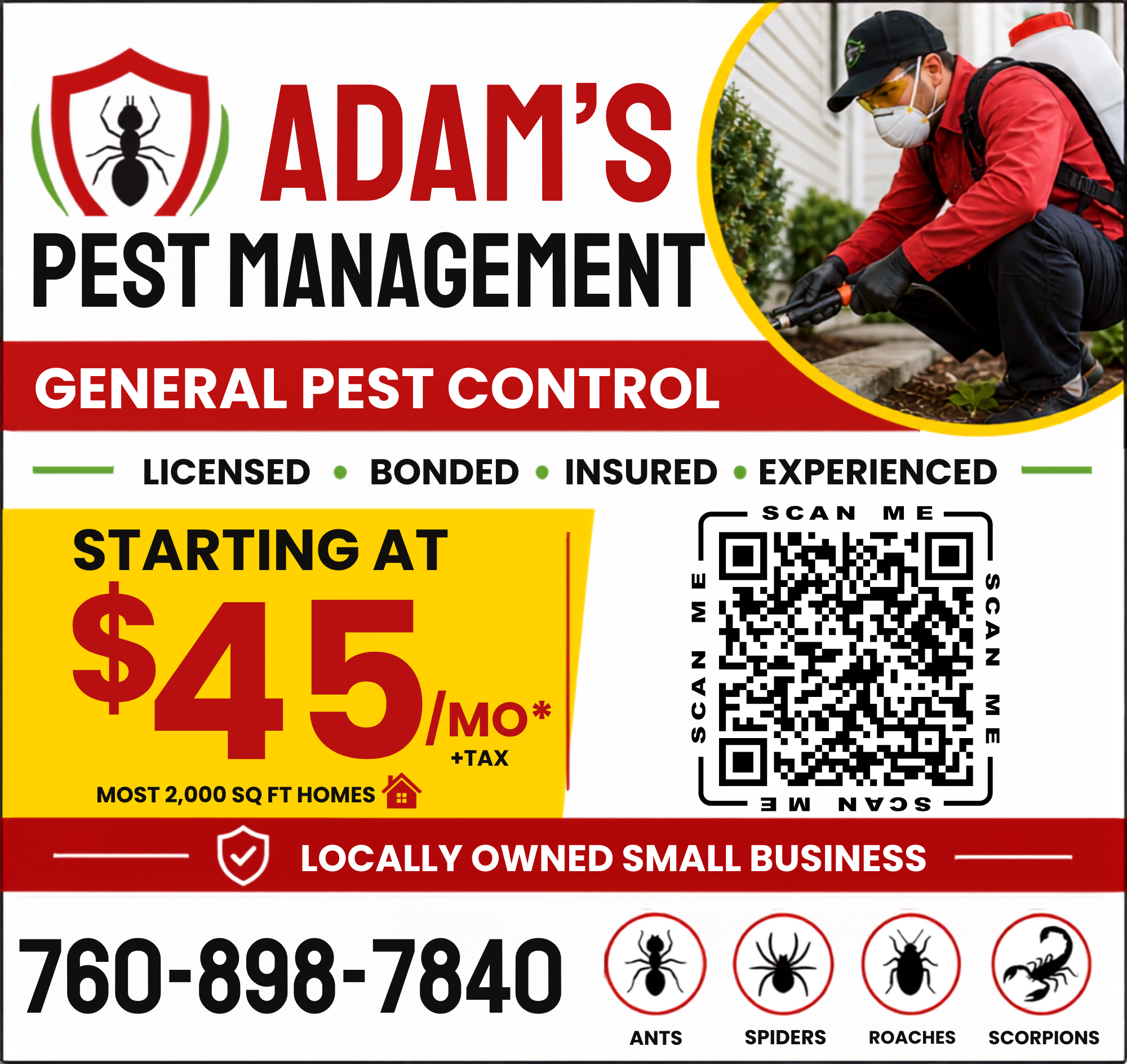 Adam's Pest Management