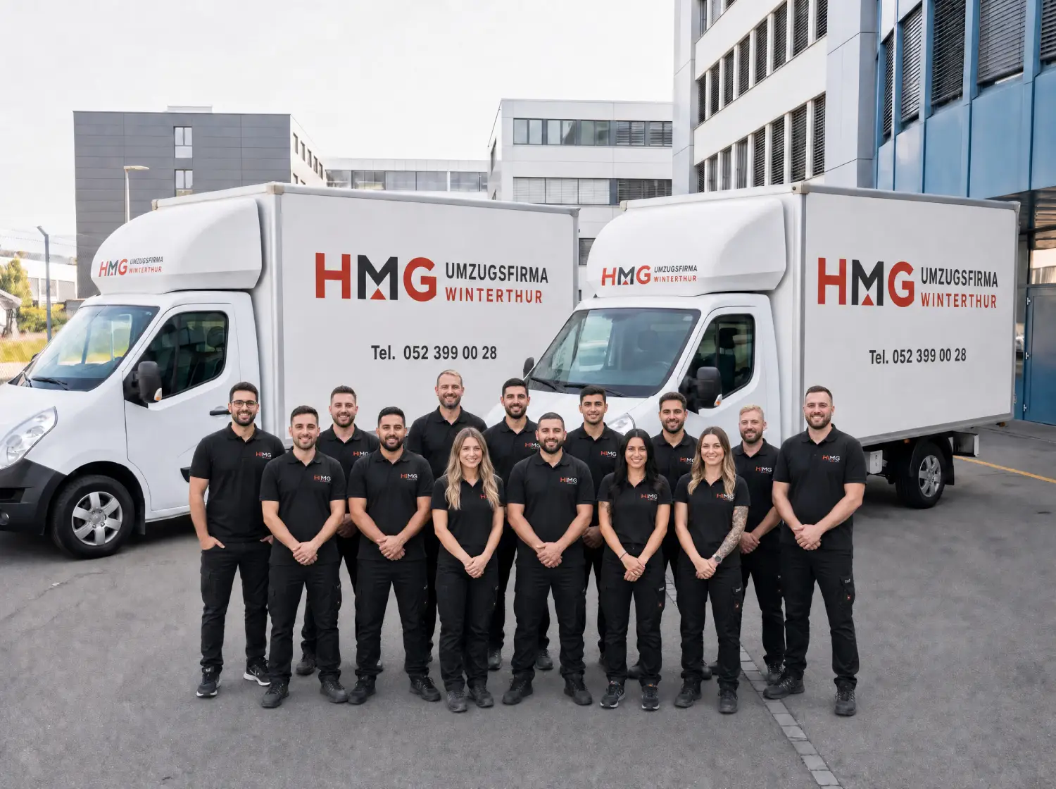 HMG Umzugsfirma Winterthur LKW