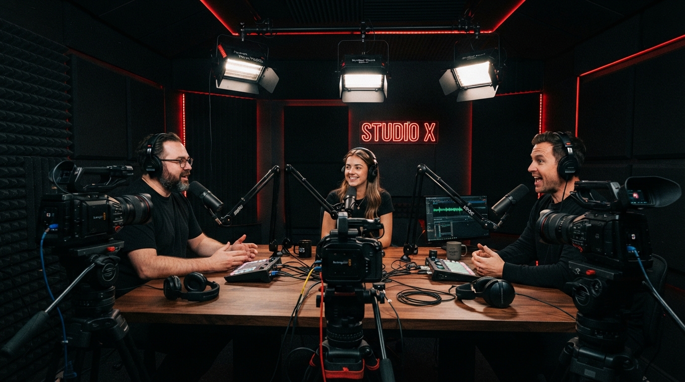 Studio X Production Control Room