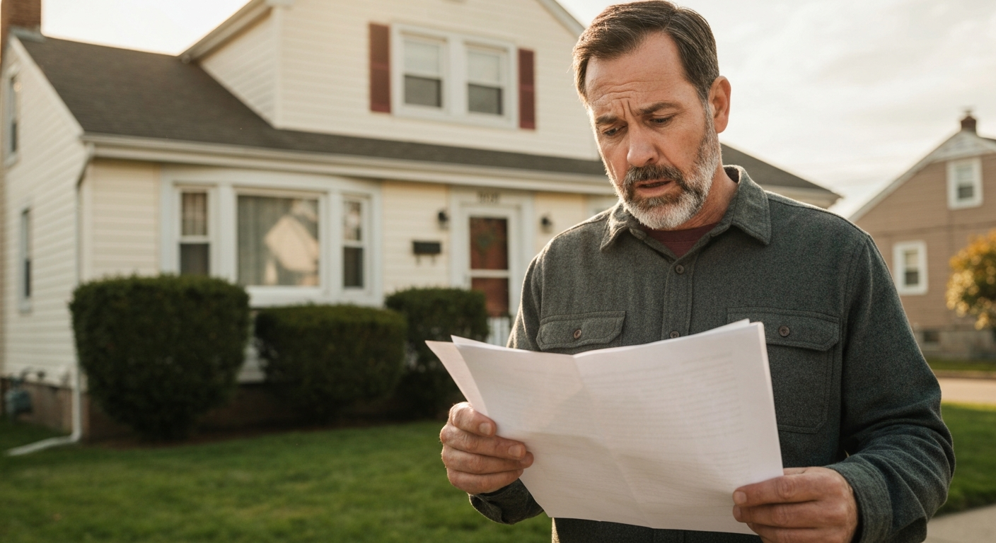 Homeowner reviewing pre-foreclosure options in Southern California