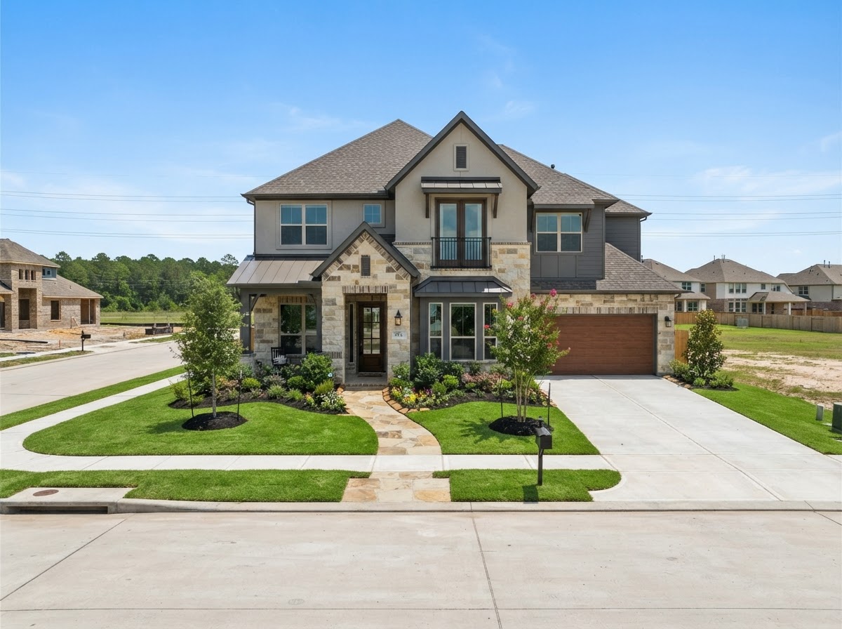 Brand new construction single-family home in the New Caney area
