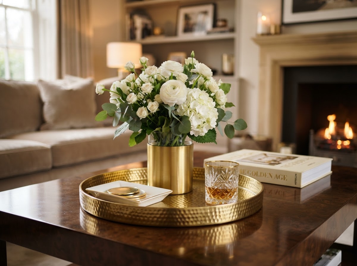 Upscale luxury living environment
