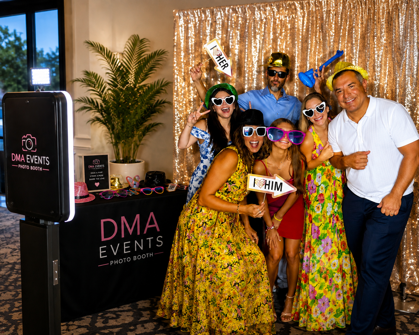 DMA Events Photo Booth Setup