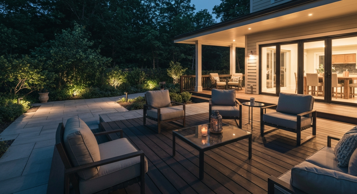 Deck and patio lighting