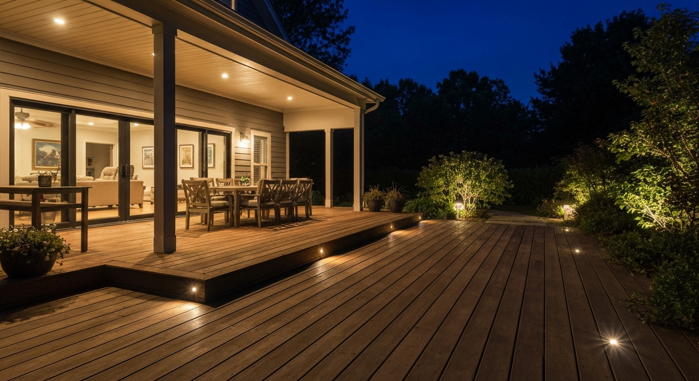 Security and deck lighting in Sparks NV