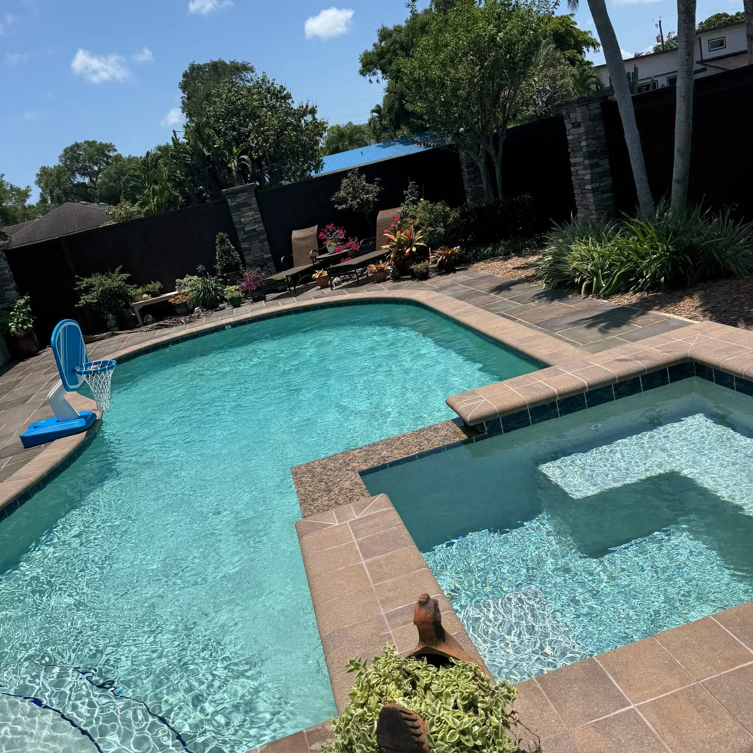 Backyard Oasis & Integrated Spa